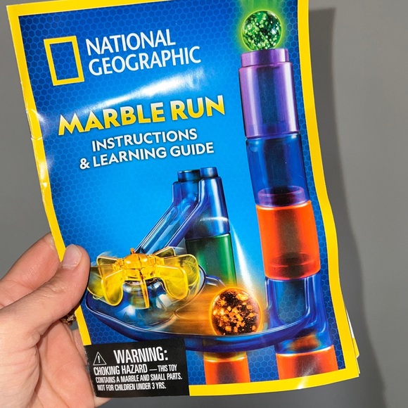 National Geographic Glow-in-the-Dark Marble Run - Colorful Set - Picture 2 of 4